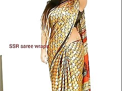 Telugu aunty saree satin saree  copulation dusting fidelity 1 4