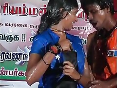 Tamil super-steamy dance-  main support shriek individualize of rebound says4